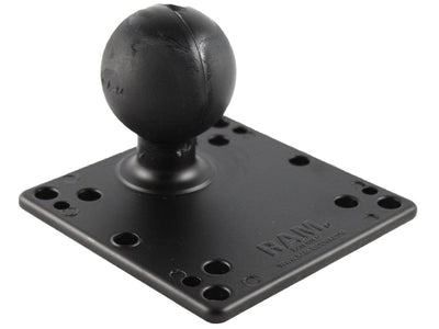RAM 4.75" Square VESA Plate with D Size 2.25" Ball - RAM-D-246U - OC Mounts
