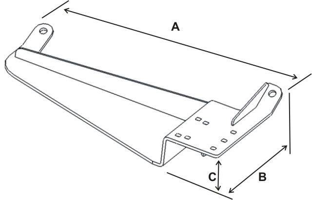 Laptop Base for the Infiniti QX56, Nissan Armada & Titan - RAM-VB-134 - OC Mounts