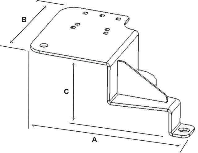 Laptop Base for the Dodge Nitro & Jeep Liberty- RAM-VB-141 - OC Mounts