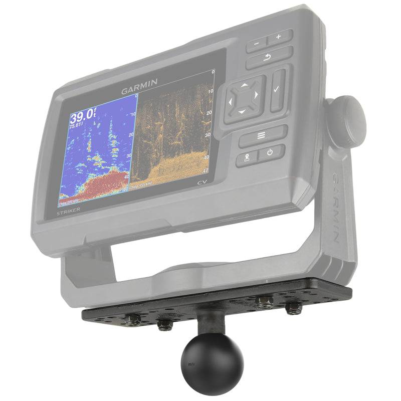 RAM 6.25" x 2" Universal Electronics Base with 1.5" Ball - RAM-111BU - OC Mounts