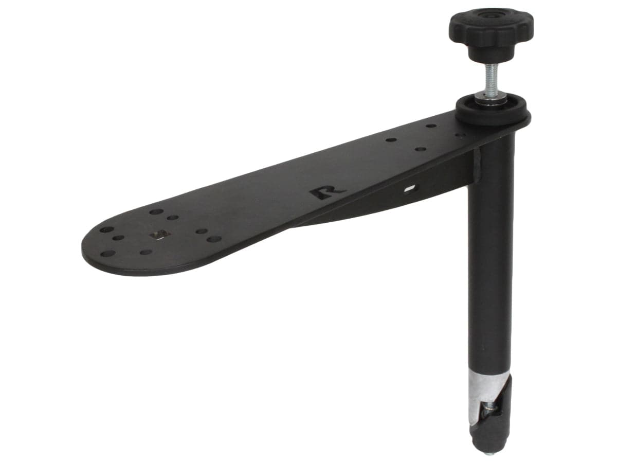 RAM 14" Flange Swing Arm Plate with 8" Male Tele-Pole™ - RAM-VP-TTMLF8U - OC Mounts