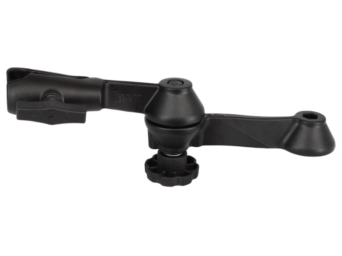 RAM 12" Long Double Swing Arm with Open Single Socket - RAM-VB-109-4U - OC Mounts