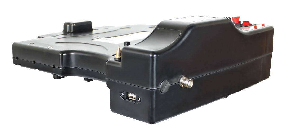 RAM Composite Tough-Dock Powered Cradle w/Port Rep, ROUND ADAPTER BASE for Toughbook 31 - RAM-234-PAN1PB - OC Mounts