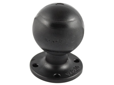 RAM D Size 2.25" Ball on Round Plate with AMPS Hole Pattern - RAM-D-254U - OC Mounts