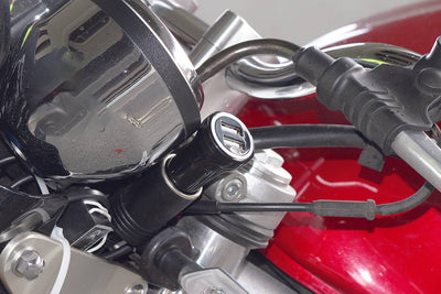 GDS® 2-Port USB AUX Charger - RAM-GDS-CHARGE-USB2HCIG - OC Mounts