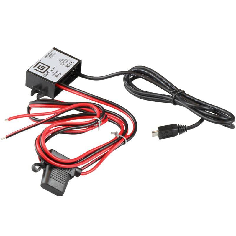 GDS® 8V-40V DC to 5V-9V DC Step Down Converter Charger with Male Micro-B USB Connector - RAM-GDS-CHARGE-V5U - OC Mounts