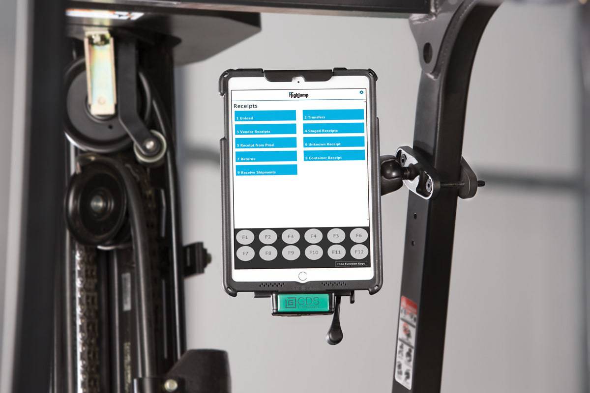 GDS® Locking Vehicle Dock for Apple iPad Air 2, Pro 9.7 & 5th Gen - RAM-GDS-DOCKL-V2-AP8U - OC Mounts