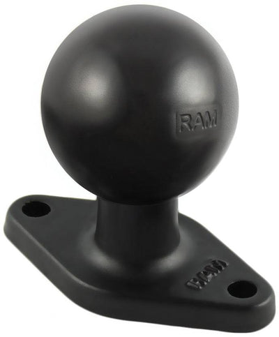 RAM 2.43" x 1.31" Diamond Base with 1.5" - Ball - RAM-238U - OC Mounts