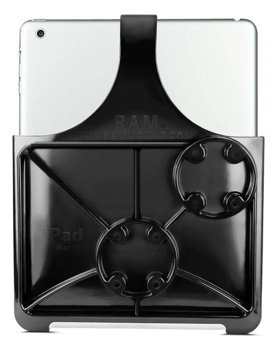 RAM EZ-Roll’r™ Model Specific Cradle for the Apple iPad 5th generation, iPad Air 1-2 & iPad Pro 9.7 WITHOUT CASE, SKIN OR SLEEVE - RAM-HOL-AP17U - OC Mounts