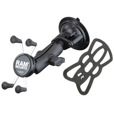 RAM Twist-Lock™ Suction Cup Mount with Universal RAM® X-Grip® Cell/iPhone Cradle - RAM-B-166-UN7U - OC Mounts
