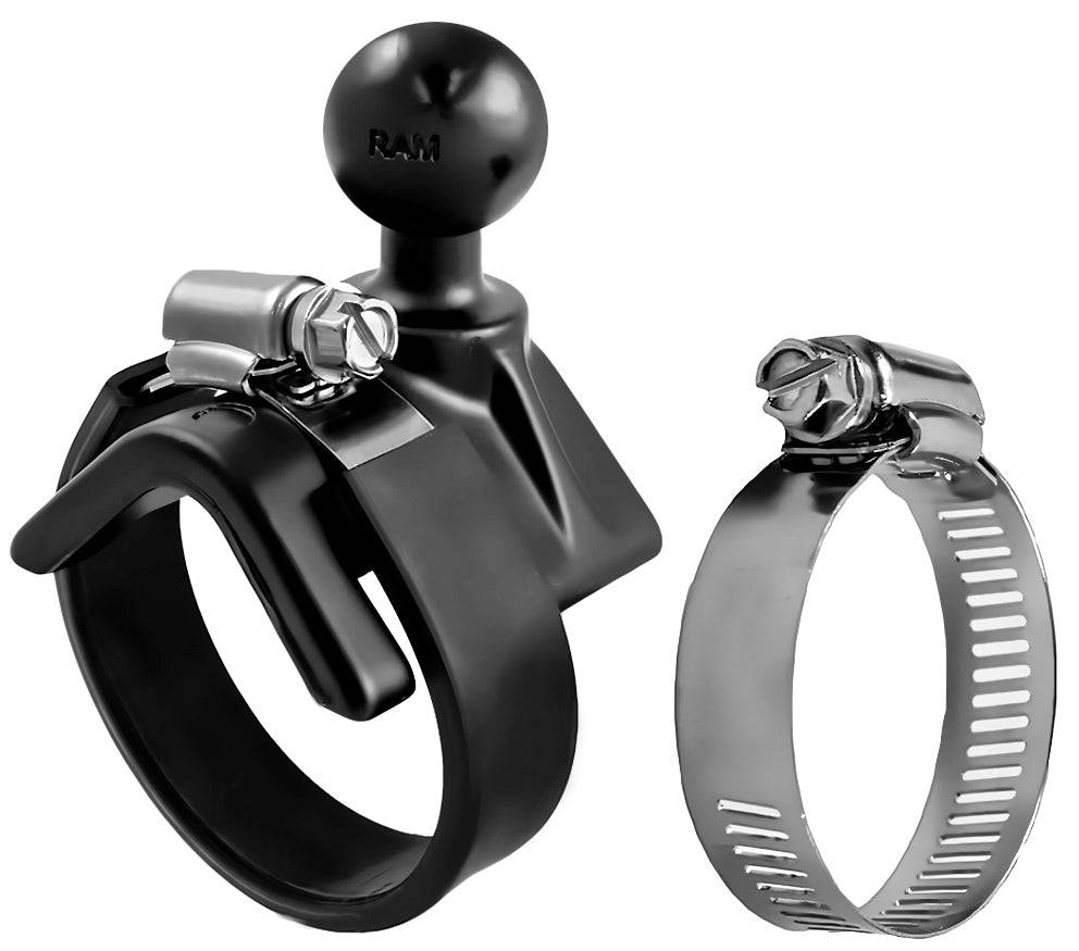 RAM V-Shape Base with 1" Ball for Rails and Yokes - RAM-B-108BU - OC Mounts