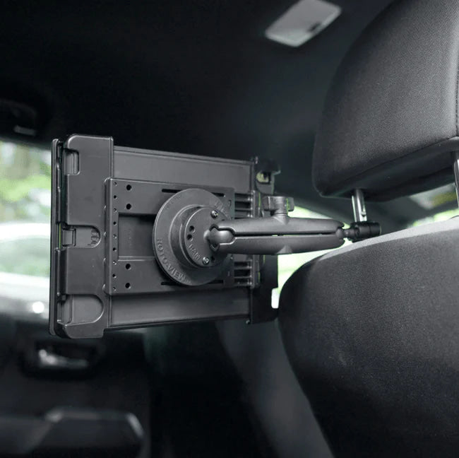 RAM 2.5" Round Plate with the AMPs Hole Pattern with B Size 1" Ball - RAM-B-202U