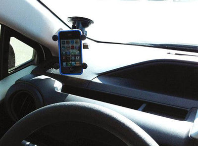 RAM Twist-Lock™ Suction Cup Mount with Universal RAM® X-Grip® Cell/iPhone Cradle - RAM-B-166-UN7U - OC Mounts
