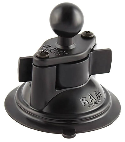 RAM 3.3" Diameter Suction Cup Base with B Size 1" Ball - RAM-B-224-1U - OC Mounts