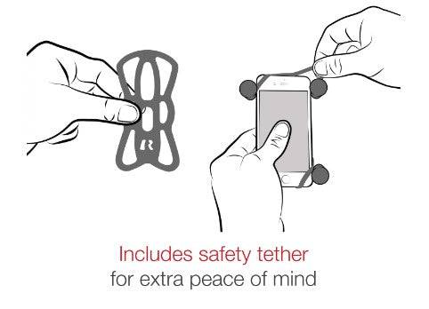 RAM® X-Grip® Large Phone/Phablet Cradle - RAM-HOL-UN10BU - OC Mounts