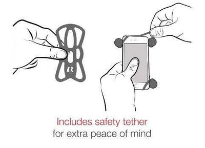 RAM® X-Grip® Large Phone/Phablet Cradle - RAM-HOL-UN10BU - OC Mounts