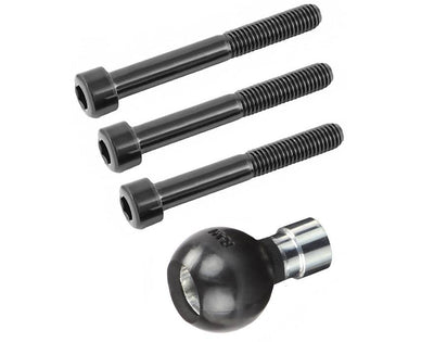 RAM Motorcycle Handlebar Clamp Base with M8 Screws - RAM-B-367U - OC Mounts