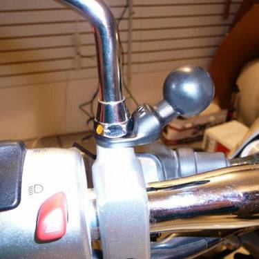 RAM Motorcycle Base with 9mm Hole and 1" Ball - RAM-B-272U - OC Mounts