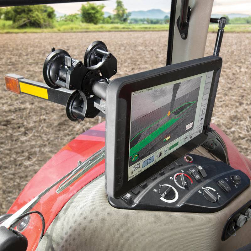 RAM Triple Suction Cup Base with Medium Length Double Socket Arm & 2.5" Round Base AMPs Hole Pattern - RAP-365-101U - OC Mounts