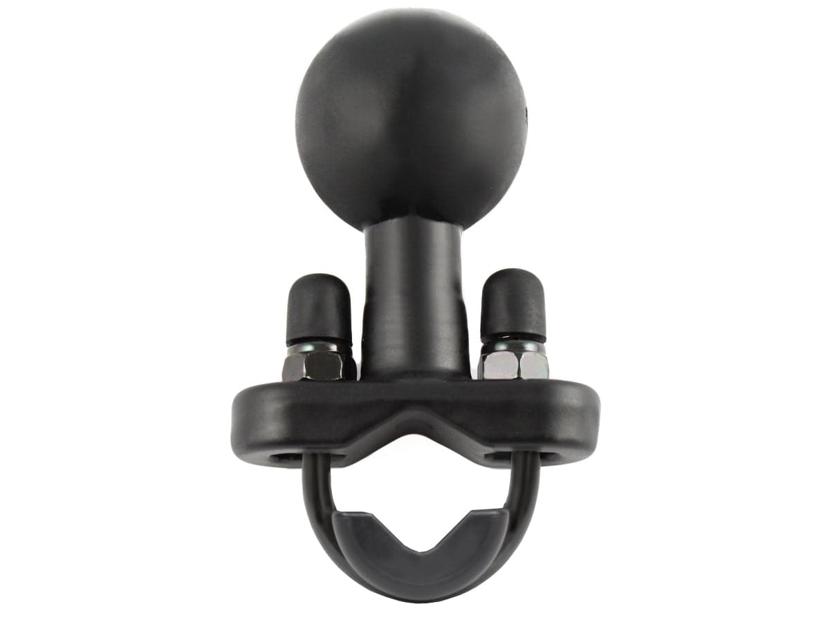 RAM Rail Base with Zinc Coated U-Bolt & 1.5" Ball for Rails from 0.5" to 1.25" in Diameter - RAM-231ZU - OC Mounts