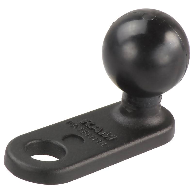 RAM 2.25" x 0.87" Motorcycle Base with 11mm Hole and 1" Ball - RAM-B-252U - OC Mounts