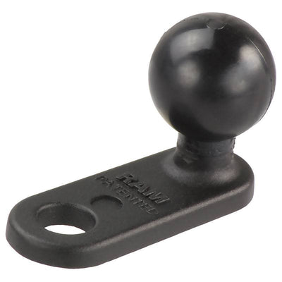 RAM 2.25" x 0.87" Motorcycle Base with 11mm Hole and 1" Ball - RAM-B-252U - OC Mounts