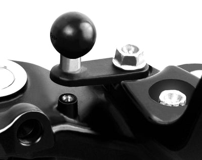 RAM 2.25" x 0.87" Motorcycle Base with 11mm Hole and 1" Ball - RAM-B-252U - OC Mounts