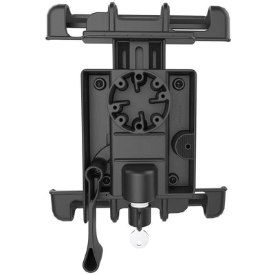 RAM Tab-Lock™ Locking Cradle for 10" Screen Tablets WITH HEAVY DUTY CASES including the Apple iPad 1-4 - RAM-HOL-TABL8U - OC Mounts