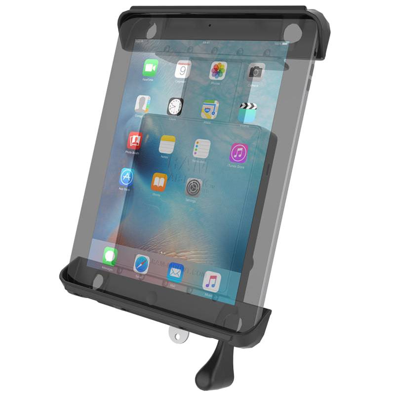 RAM Tab-Lock™ Locking Cradle for the Apple iPad 1-4 WITH OR WITHOUT LIGHT DUTY CASE - RAM-HOL-TABL3U - OC Mounts