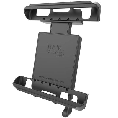 RAM Tab-Lock™ Locking Cradle for 10" Screen Tablets WITH HEAVY DUTY CASES including the Apple iPad 1-4 - RAM-HOL-TABL8U - OC Mounts