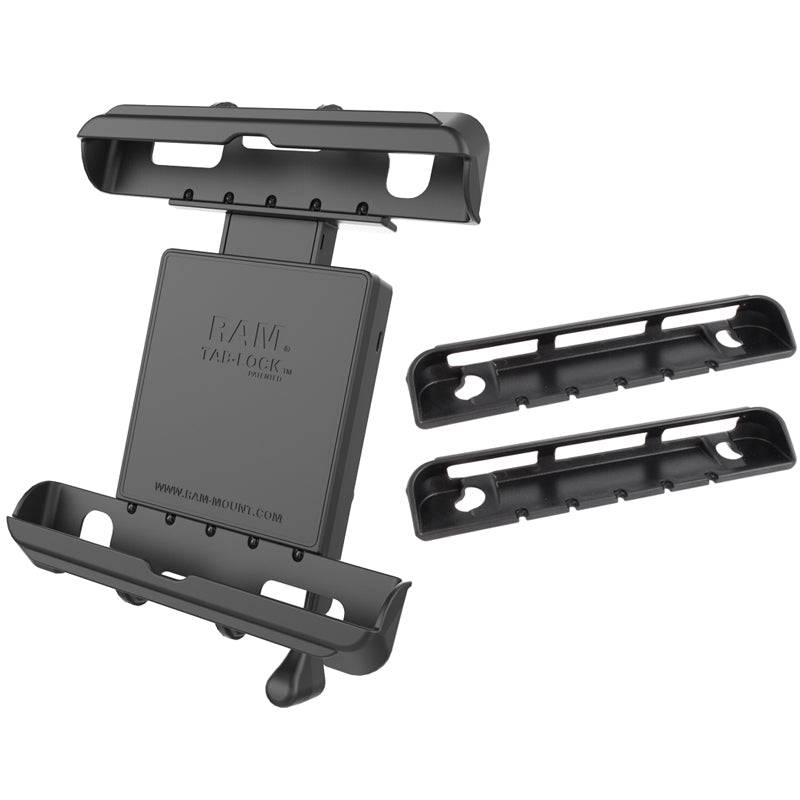 RAM Tab-Lock™ Locking Cradle for 10" Screen Tablets including the Apple iPad 1-4 with LifeProof nüüd Cases & Lifedge Cases - RAM-HOL-TABL-LGU - OC Mounts