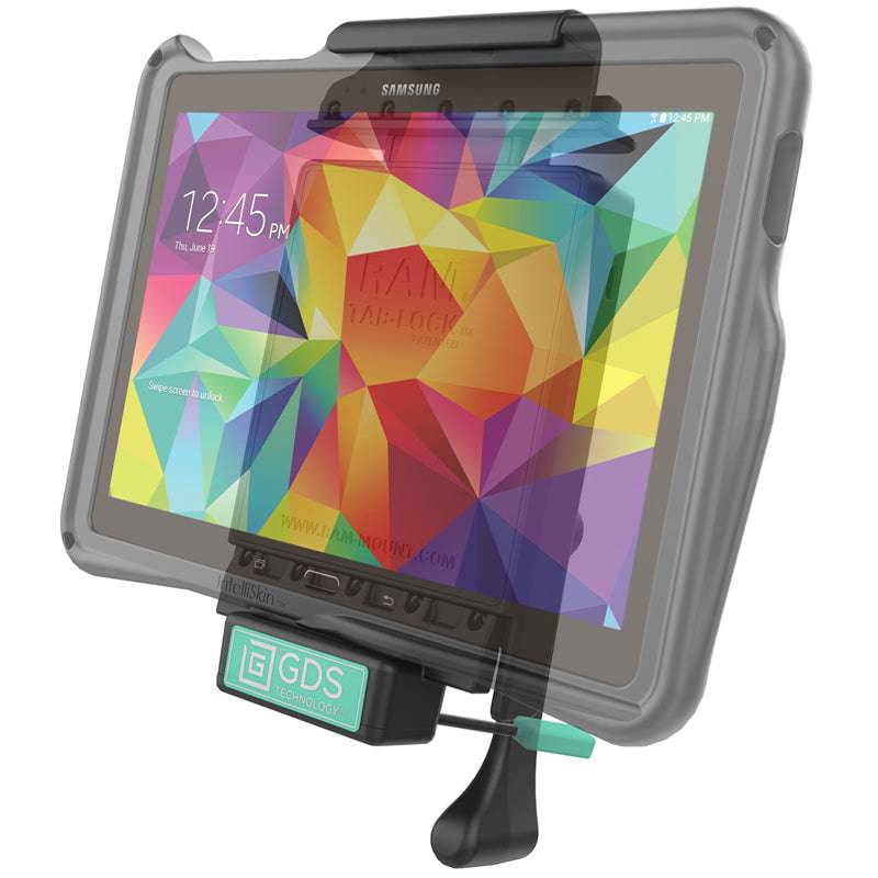 GDS® Locking Vehicle Dock for the Samsung Galaxy Tab S 10.5 - RAM-GDS-DOCKL-V2-SAM10U - OC Mounts