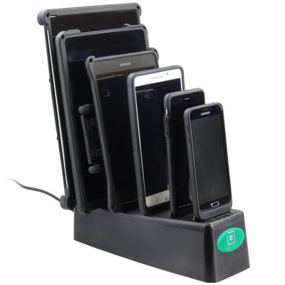 GDS® 6-Port Desktop Charger for IntelliSkin® Products - RAM-GDS-DOCK-6G1PU - OC Mounts