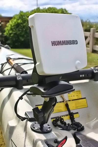RAM 1" Ball Marine Electronic "LIGHT USE" Mount for the Humminbird 100-700 Series, Matrix Series and Lowrance Elite-5 Series - RAM-B-107U - OC Mounts