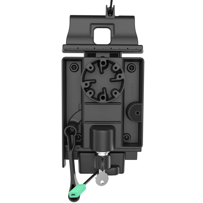 GDS® Locking Vehicle Dock with Audio Jumper Cable for the Samsung Galaxy Tab A 8.0 (2017) - RAM-GDS-DOCKL-V2-SAM35-AUD1U - OC Mounts