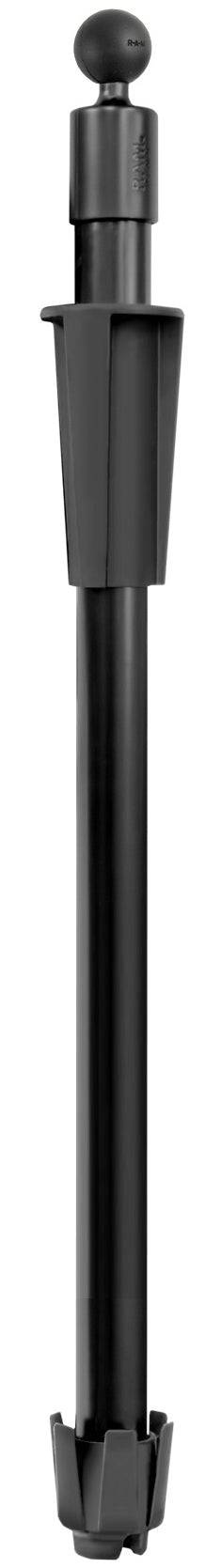 RAM Press-N-Lock™ Base with 18" Long Tube and 1" Diameter Ball - RAP-B-385-18U - OC Mounts