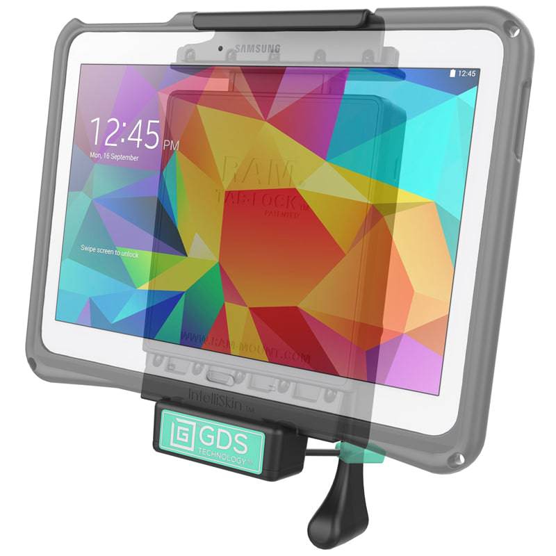 GDS® Locking Vehicle Dock for the Samsung Galaxy Tab 4 10.1 - RAM-GDS-DOCKL-V2-SAM13U - OC Mounts