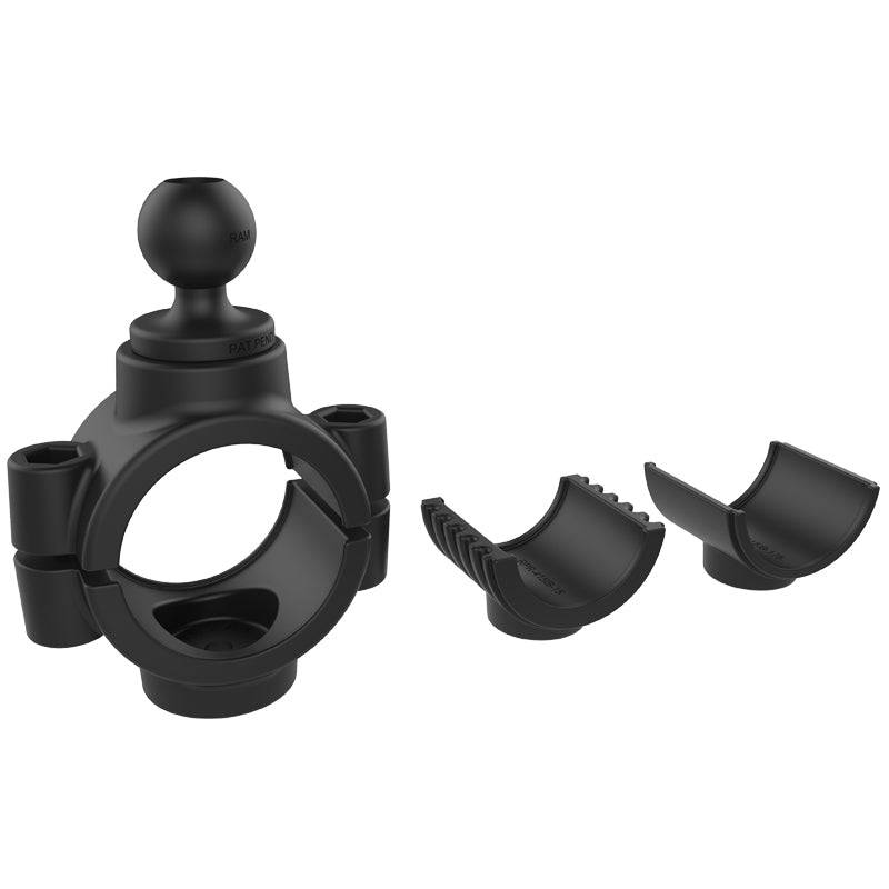 RAM® Torque™ 1 1/2" - 2" Diameter Rail Base with 1" RAM® Pin-Lock™ Ball - RAM-B-351-415-15-2U - OC Mounts