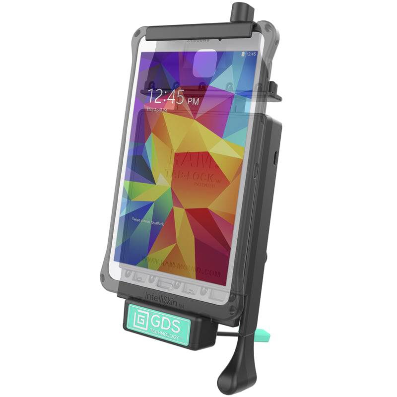 GDS® Locking Vehicle Dock for the Samsung Galaxy Tab 4 8.0 - RAM-GDS-DOCKL-V2-SAM12U - OC Mounts