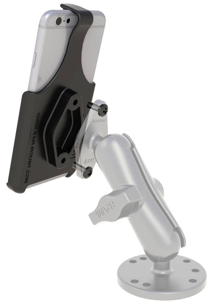 RAM Model Specific Form-Fitted Cradle for the Apple iPhone 6 & 7 WITHOUT CASE, SKIN OR SLEEVE - RAM-HOL-AP18U - OC Mounts