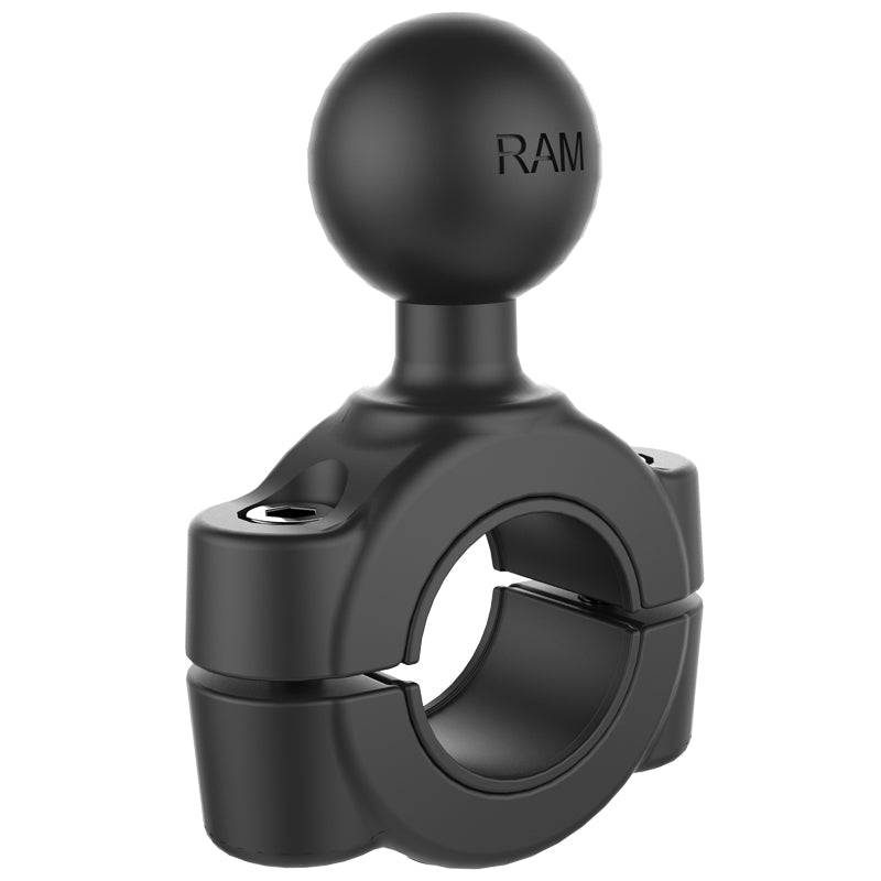 RAM® Torque™ 3/4" - 1" Diameter Handlebar/Rail Base with 1" Ball - RAM-B-408-75-1U - OC Mounts