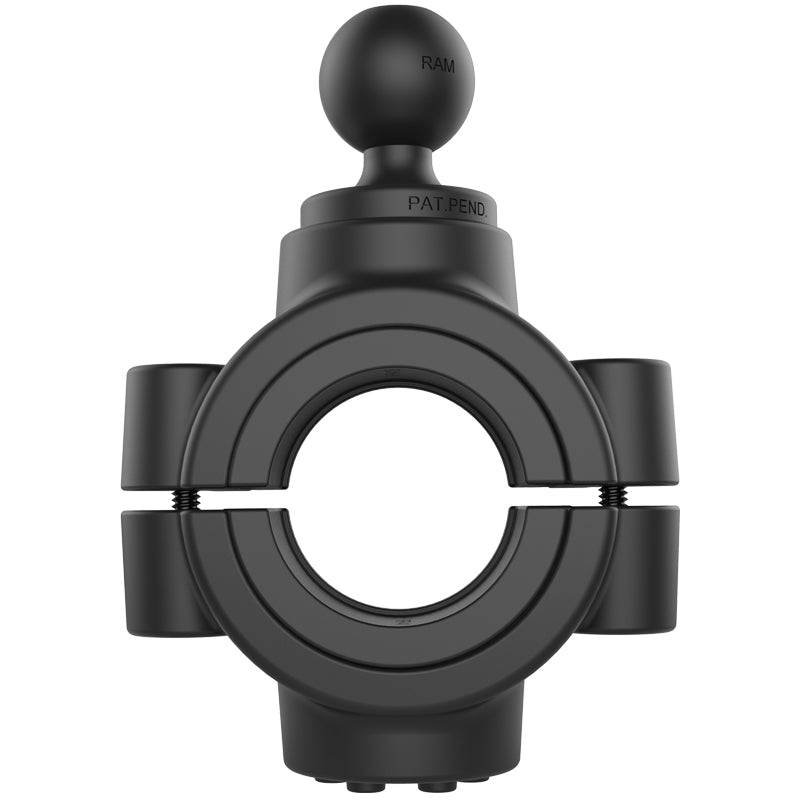 RAM® Torque™ 1 1/2" - 2" Diameter Rail Base with 1" RAM® Pin-Lock™ Ball - RAM-B-351-415-15-2U - OC Mounts
