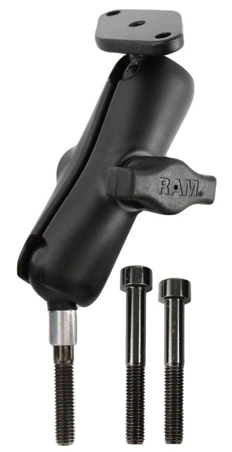 RAM Motorcycle Handlebar M8 Screws Mount - RAM-B-186U - OC Mounts