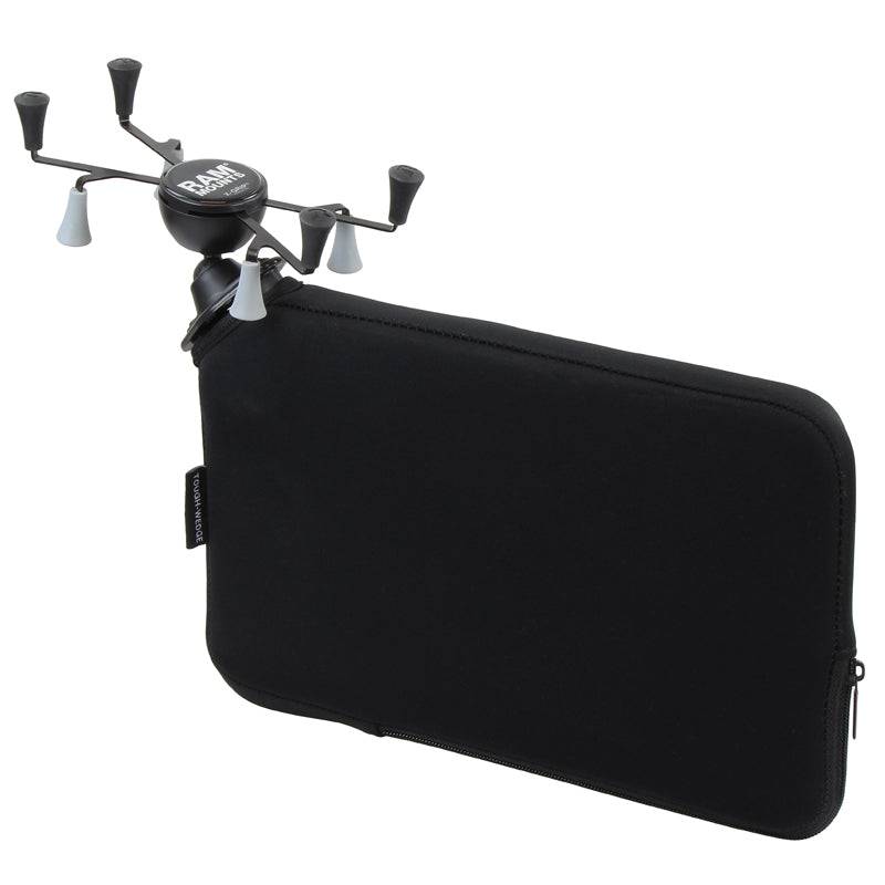 RAM® X-Grip® for 7-8" Tablets with RAM® Tough-Wedge™ Base - RAP-SB-407-UN8U - OC Mounts