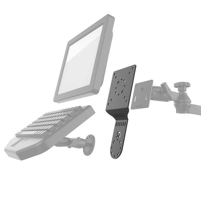 RAM® Short Accessory/Display Bracket - RAM-DIS-103-1U - OC Mounts
