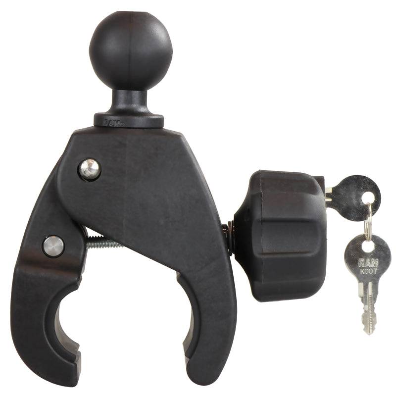 RAM Large Locking Tough-Claw™ with 1.5" Diameter Rubber Ball - RAP-401LU - OC Mounts