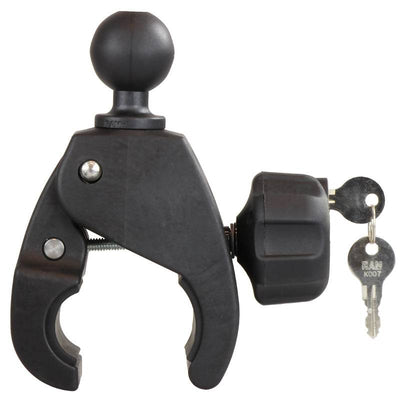 RAM Large Locking Tough-Claw™ with 1.5" Diameter Rubber Ball - RAP-401LU - OC Mounts