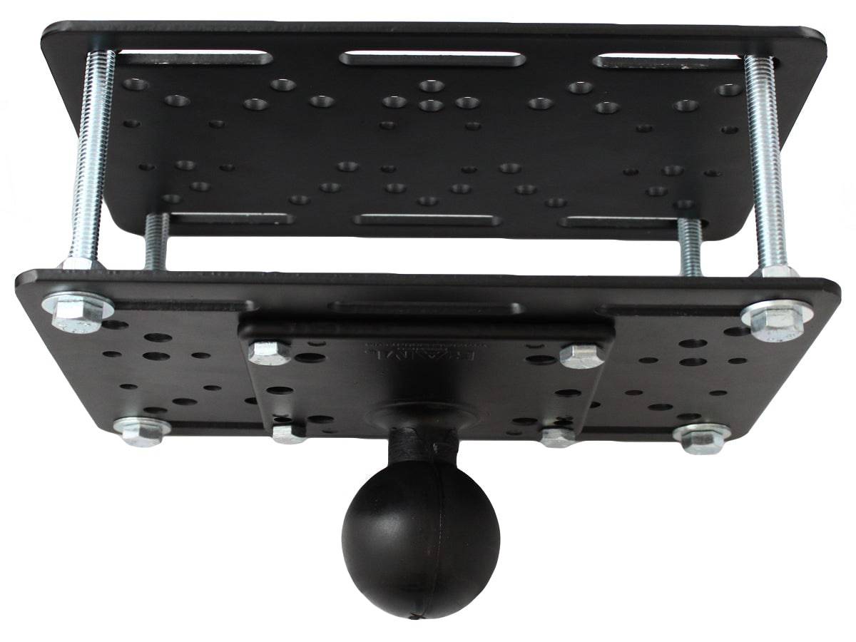 RAM Forklift Overhead Guard Plate with D Size 2.25" Ball - RAM-335-D-246 - OC Mounts