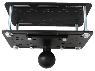 RAM Forklift Overhead Guard Plate with D Size 2.25" Ball - RAM-335-D-246 - OC Mounts