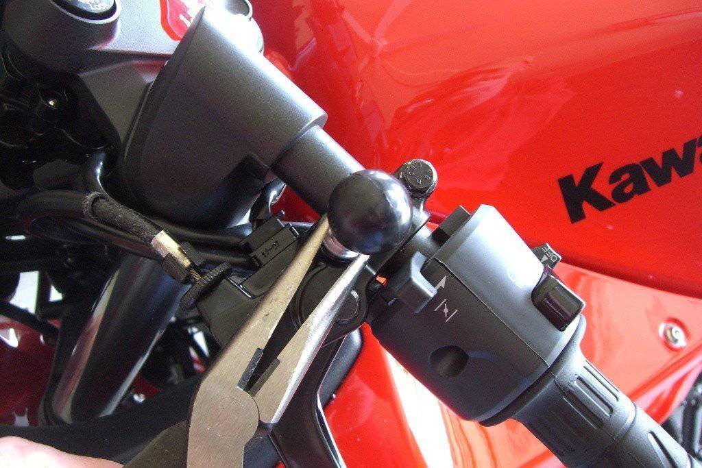 RAM M10 X 1.25 Pitch Male Thread with 1" Ball - RAM-B-349U - OC Mounts